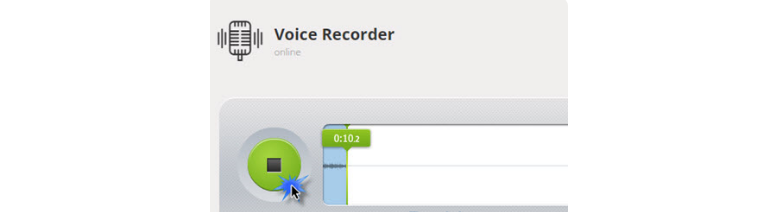 Запись звука на сайте Online Voice Recorder