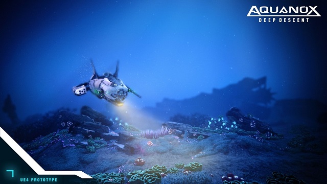 Рис. 5 – скриншот игрового сюжета Aquanox Deep Descent