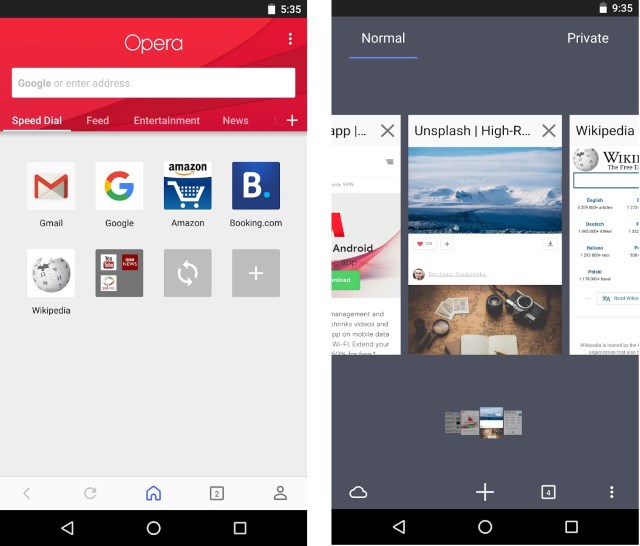 №3. Opera mobile