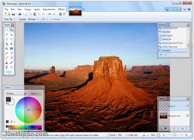 Рис. №5. Paint.NET