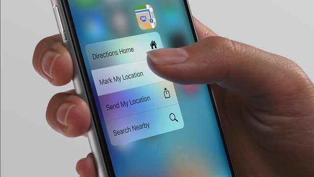 Рис. №3. В 6s есть 3D Touch