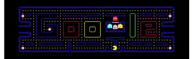 Рис. №18. Doodle в виде PacMan