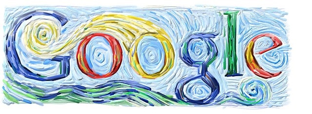  Рис. №6. Надпись в стиле Ван Гога