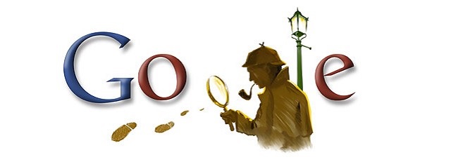 Рис. №9. Doodle с Шерлоком Холмсом