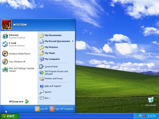 Рис. №5. Windows ХР – что-то новенькое