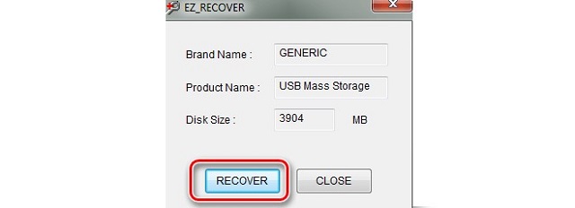 Программа EzRecover