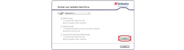 Фирменное «ПО для форматирования дисков» от SanDisk