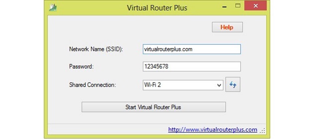 Программа Virtual Router Plus для раздачи Wi-Fi 