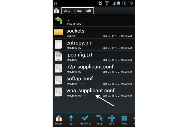 Как узнать свой пароль от вай фая на телефоне 