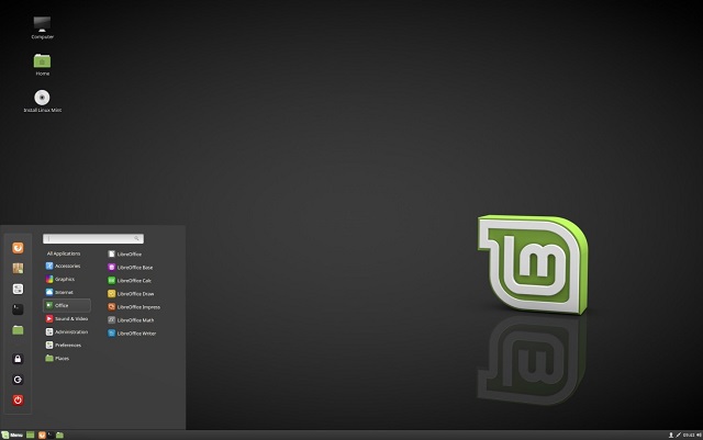 Рис. №1. Linux Mint