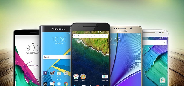 Рис. №1. Смартфоны с ОС Android