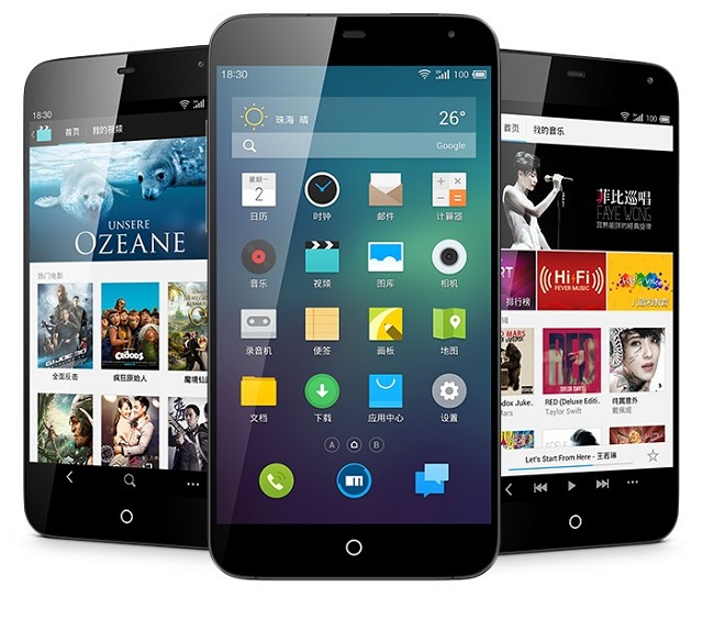 Рис. №7. Meizu с Flyme OS