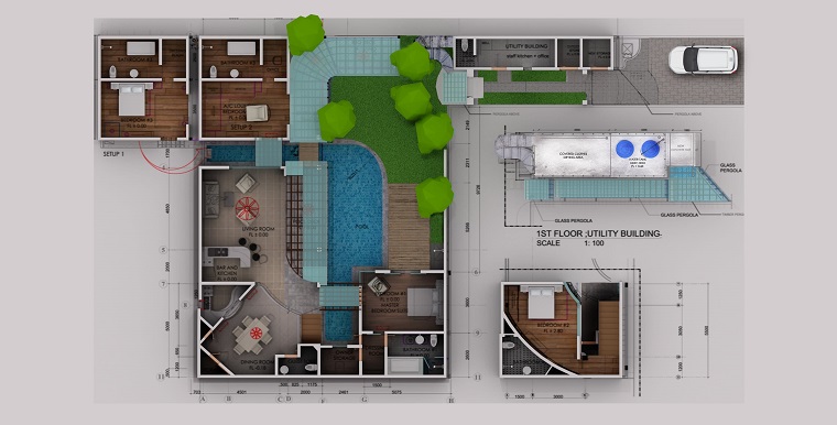 Создайте свой план этажа с помощью FloorPlan 3D