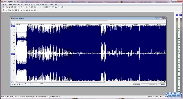Рис. №3. Sound Forge