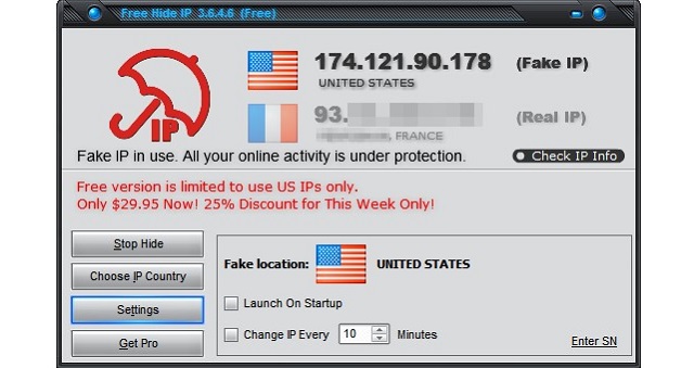 Free Hide IP