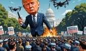 Trump’s Washington Deploys Drones in LA Protests