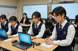 Ученики японской школы изучают английский с помощью демо-версии P.T.