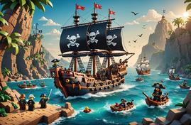 Впечатляющий набор Lego: возвращение «Пиратов Карибского моря»