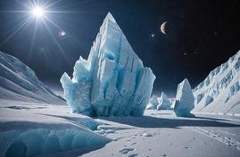 Тайны космического льда: новый взгляд на его структуру и значение