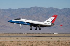Первый полет самолета NASA X-59 в Калифорнии