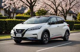 Nissan представил солнечную панель для электромобиля Sakura