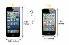 Отличие iPhone 4S от 5