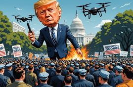 Trump’s Washington Deploys Drones in LA Protests
